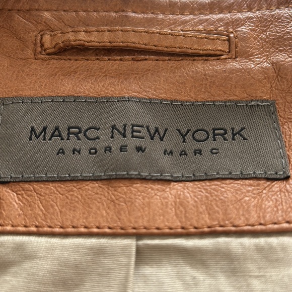 Genuine leather jacket by Andrew Mark - Picture 3 of 15